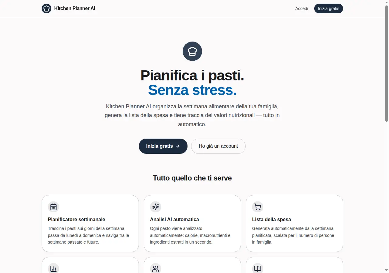 Kitchen Planner AI